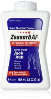 Zeasorb Super Absorbent Antifungal Treatment Powder for Jock Itch - 2.5 oz (71g)