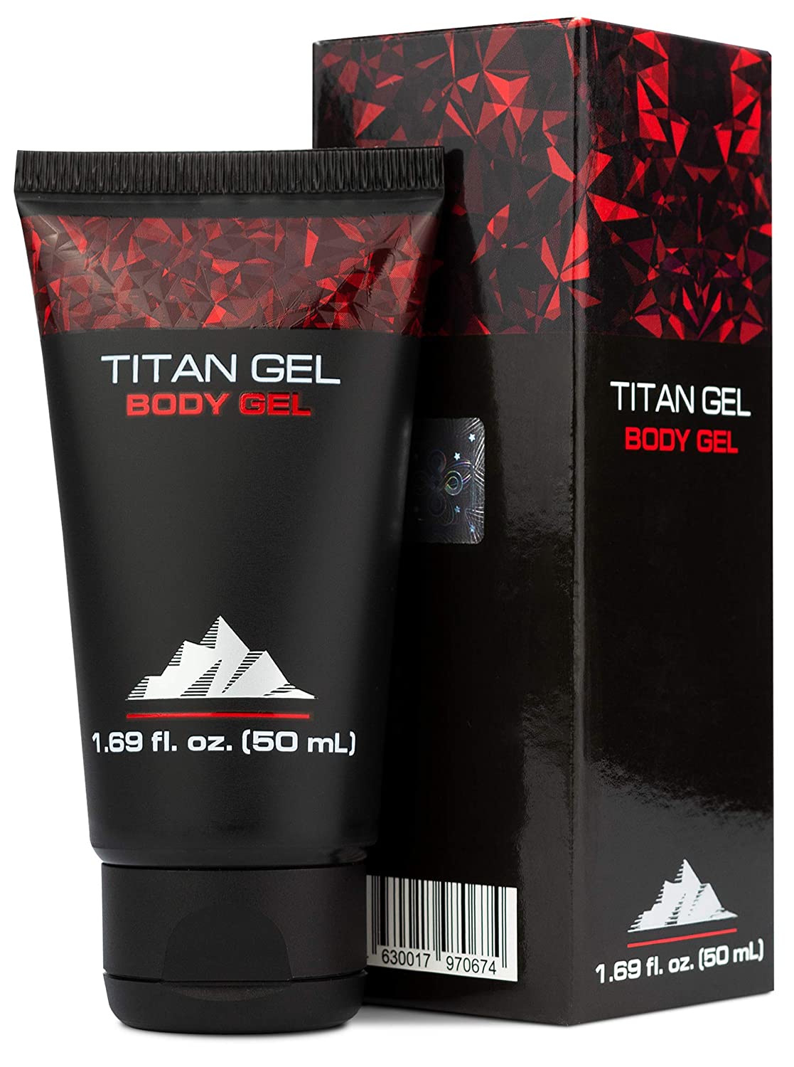 Titan Body Gel for Male Enhacement And Enlargement Awakening Muscles with Tantric Massage - 1.69 Fl.Oz (50ml)