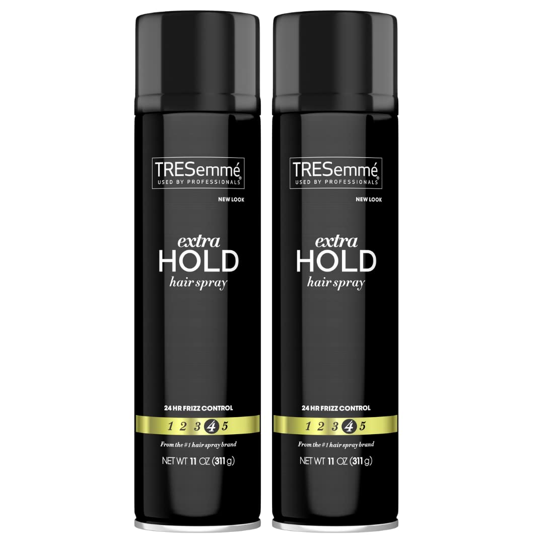 TRESemmé Extra Hold Hairspray All Day Frizz Control, Pack of 2 - 11 Oz (311g)