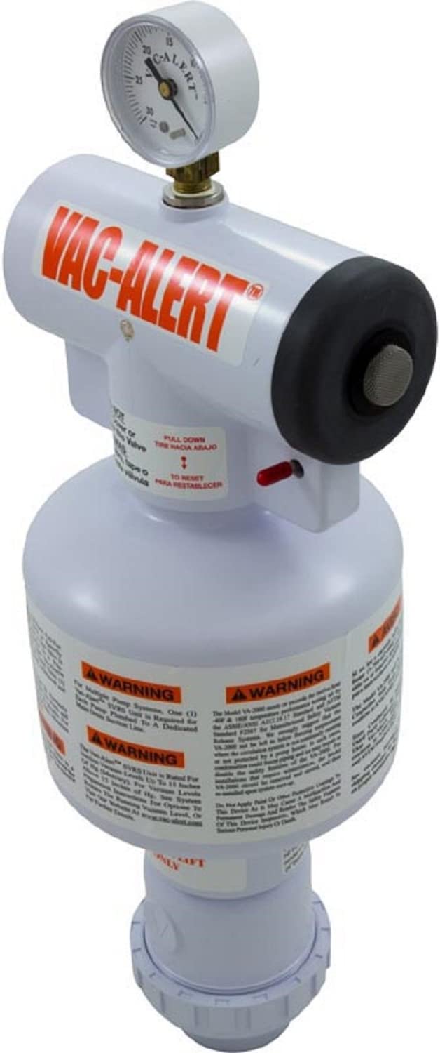 Vac-Alert VA200L Anti-Entrapment Pool Safety Vacuum Release System for Stopping Accidents in Milliseconds