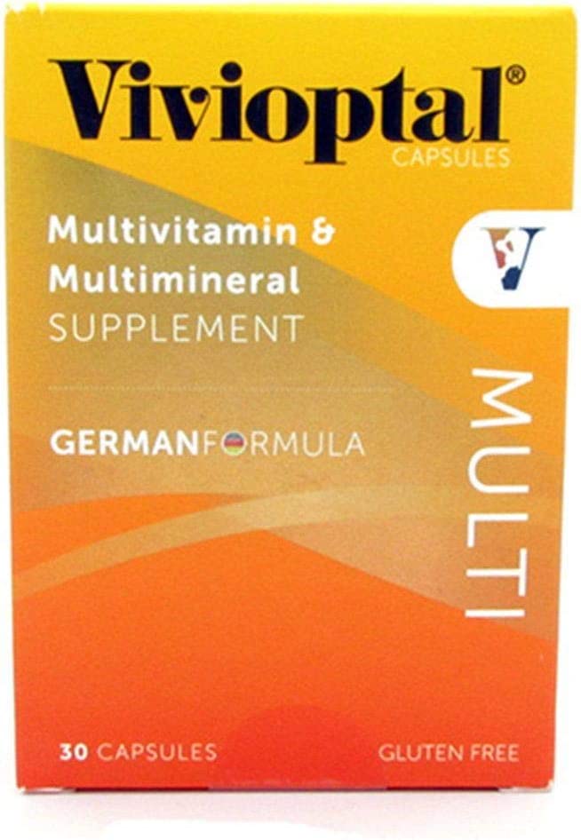 Vivioptal Multivitamin/Multimineral German Formula - 30 Capsules