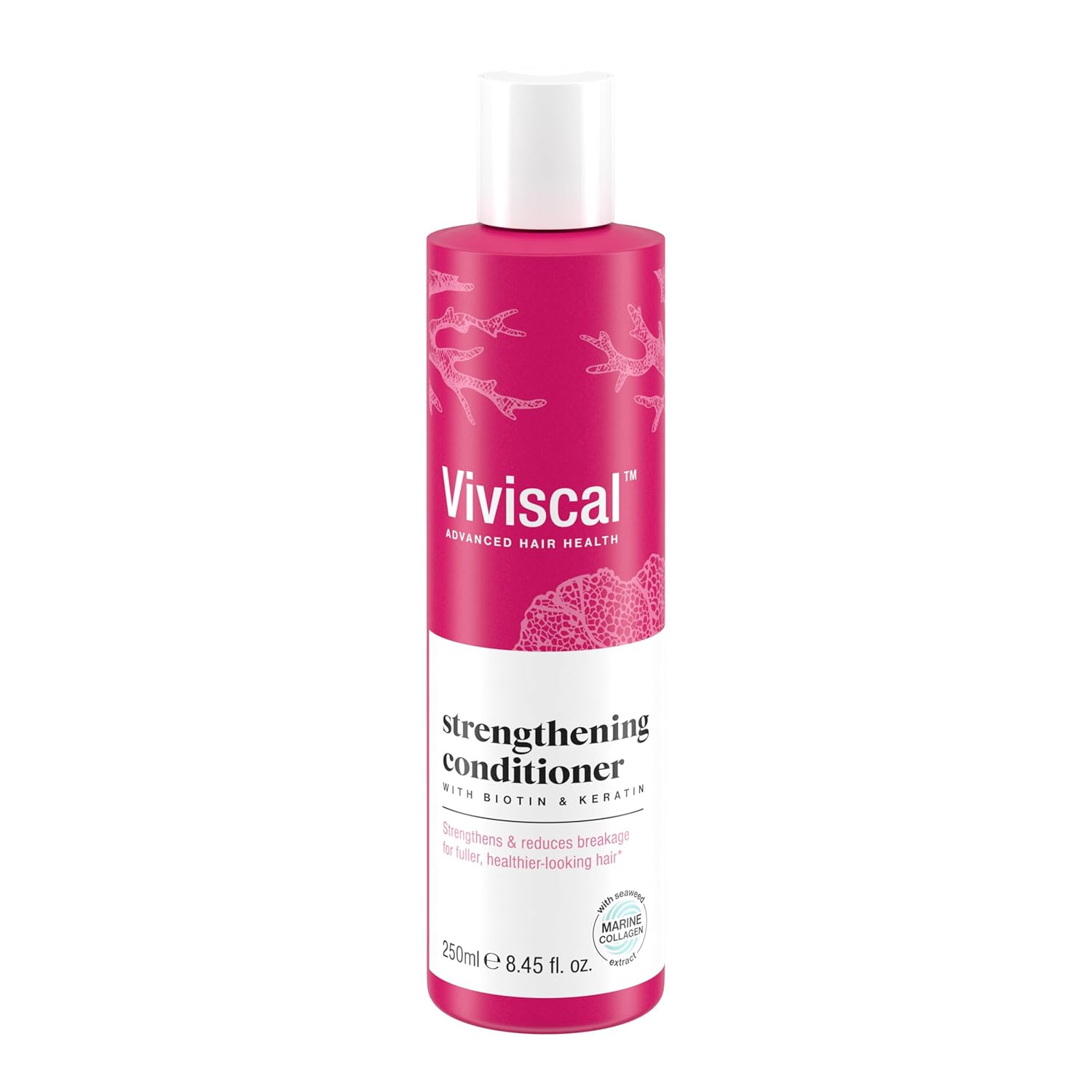 Viviscal Hair Strengthening Conditioner with Biotin & Keratin - 250ml Breakage Reduction Formula