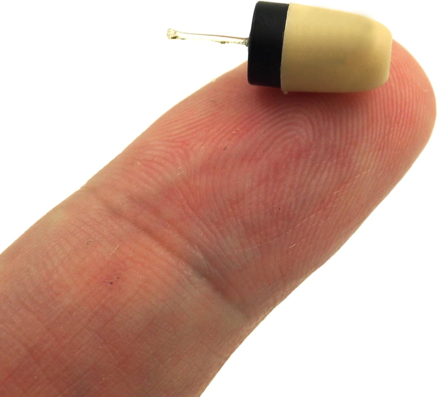 VKBAND 108B Mini Wireless Spy Earpiece - Hidden In-Ear 6Hr Battery (Beige)