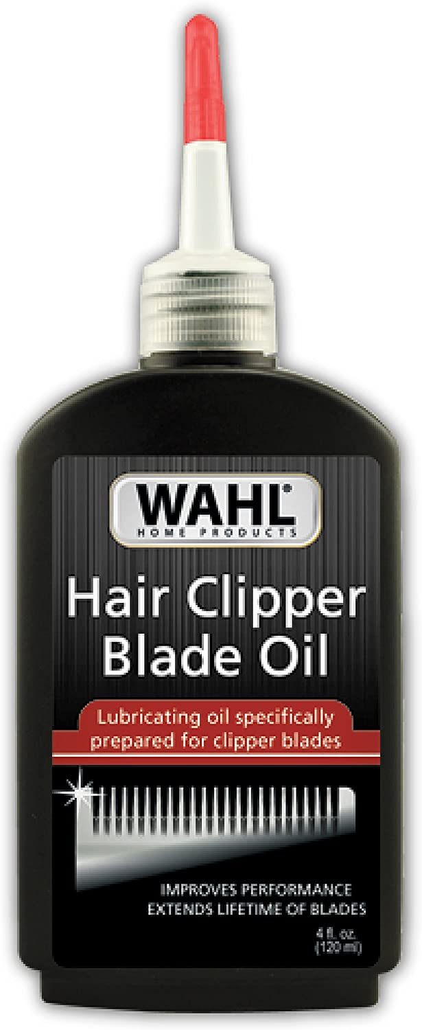 Wahl Premium Hair Clipper Blade Lubricating Oil for Clippers, Trimmers, & Blade Corrosion for Rust Prevention – 4 Fl Oz (120ml)