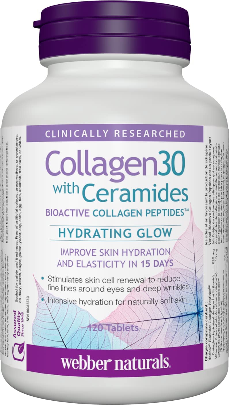 Webber Naturals Collagen30 with Ceramides - 120 Tabs