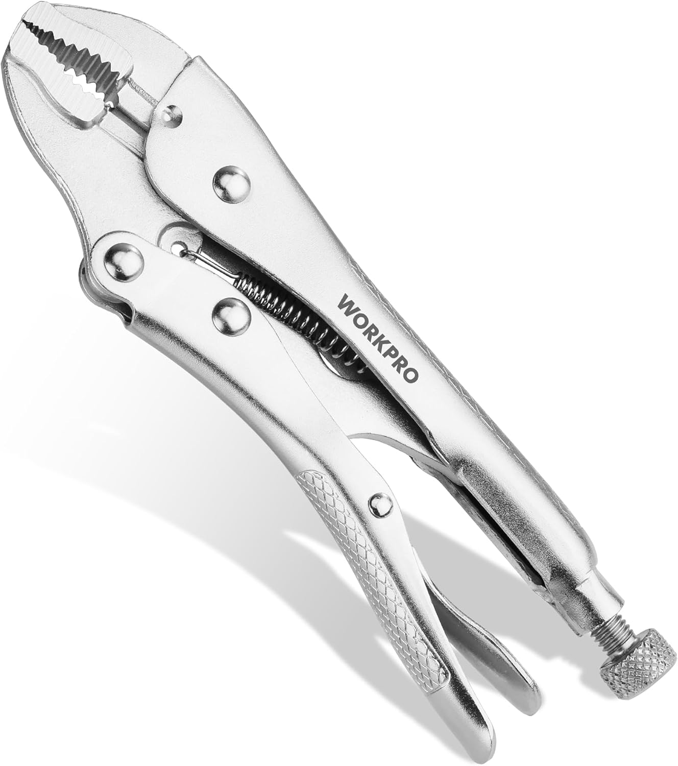 WORKPRO Adjustable Locking Pliers Model WP-VC10 Chromium Vanadium Steel Vise Grip Clamp Tool Pakistan